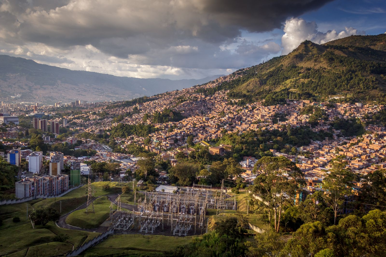 Belén Medellín area skyline fallback — Pexels